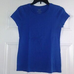 Women's short-sleeved T-shirt Faded Glory color Blue, size M